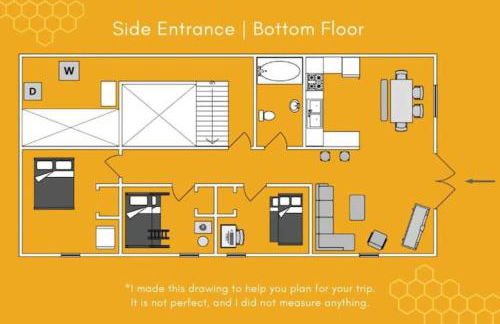 The Bumble Bee Hive 7-Bedroom House w/ Hot Tub - Foto 41