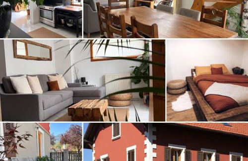 Duplex Sallanches - Terrasse, Centre & Parking by AlpenlySallanches - Foto 5