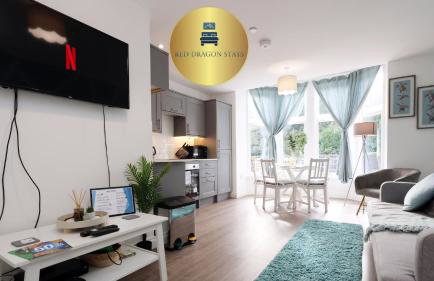 Cardiff City Centre apartment Private Parking - Foto 3