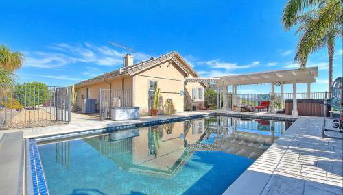 Temecula Valley Private Estate Panoramic Mountain & Pool Views - Foto 4, sunbed