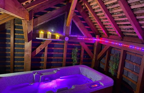 Gite des 2 arbres de la sagesse , agréable chalet avec spa privatif - Foto 10