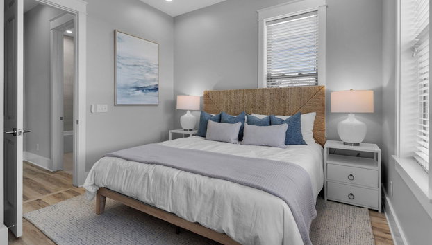 Steps From the Seagrove Beach - Gulf Views - Sleeps 10 - Community Pool - Foto 5, Habitación