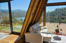 YESHUA - Cabana de Luxo com Hidro, Lago Natural e Adega - Foto 58