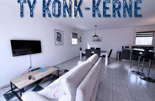 Ty Konk-Kerne Agréable maison au calme 5 min des plages Parking - Photo 62