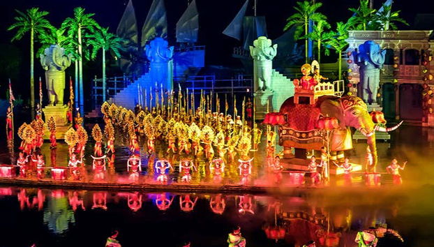 Una de las representaciones de Hoi An Memories Show