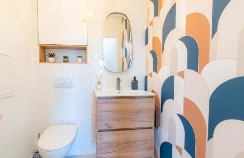 Paris au PETIT SÉSAME jacuzzi cosy Stade De France 6 personnes Wifi Terrasse Parking privé - Foto 36