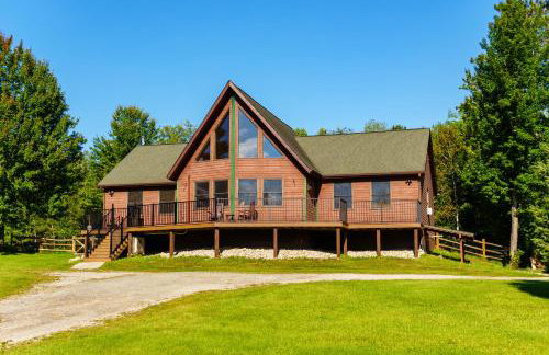 Adirondack Alpine Cabin with Hot Tub, Near Whiteface, Lake Placid, Game Rm, Fenced Yard, Views - Foto 14