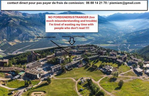 T2 PRALOUP 1600 bat Chanteclerc 6 personnes 36m2 avec chambre à part et 2 TV - Foto 1