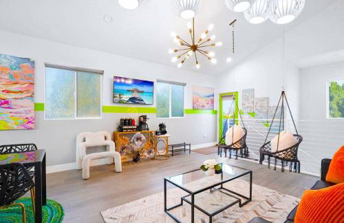 A - 3BR NoHo Pad with Patio - Sleeps 12 - Free Parking - 15m to Universal - FIFA World Cup SoFi - Foto 5