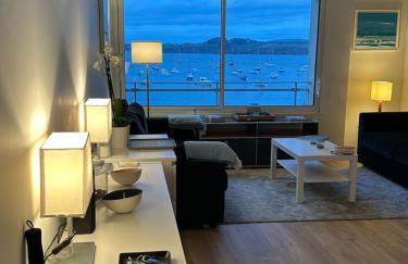 Appartement Design IX - Port du Rosmeur - Sublime Vue Mer - Parking - Foto 21