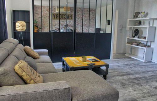 The Loft Factory 4 Chambres Vue Garonne + Jardin - Foto 46