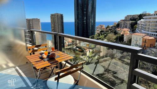 NEW Studio, piscine et vue mer • proche de Monaco - Foto 1