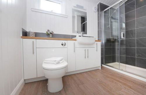 Super King Lodge-sleeps 2-hottub-sea View - Foto 8