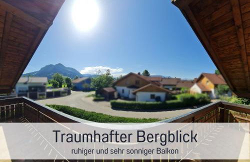 Toller Bergblick vom ruhigen Sonnenbalkon, nur 50m zum See & ÖPNV inklusive - Foto 1