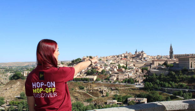 Ônibus turístico de Toledo, Big Bus - Foto 3, Vista de um mirante