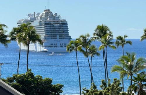 Island Glow Kailua Village #508 free assigned parking, AC, downtown, walk to restaurants, bars and the pier - Foto 29