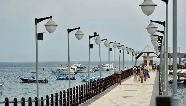 Plata Island Port Pier