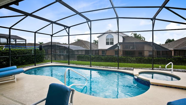 Immaculate 4 bedrooms 3 bathroom in Windsor Palms villa - Foto 5, Habitación