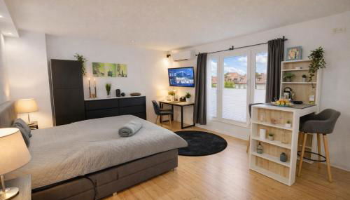 Modernes Apartment für Geschäftsreisende und Paare - WLAN - Parkplatz - Nespresso - zentral - Foto 2