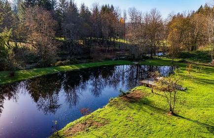 4-Bedroom Chateau in Southern Washington- Luxurious Retreat with Pond & Creek - Foto 11