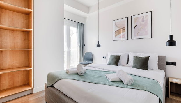 Brisk - Chic 1-BR Apartment in Athens - Foto 5, Habitación