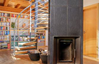 Ferienhaus Dornstetten: Sonniges Design Haus: Kamin, Sauna, Hot Pot, Zaun - Foto 26