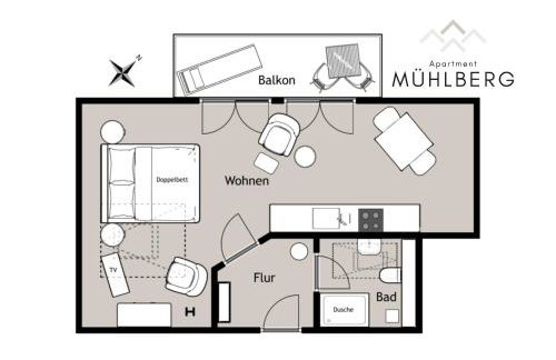 Das Bergquartier - Ferienwohnung Mühlberg - Foto 23