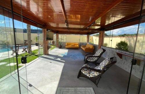 Mansão Por do Sol - Piscina Spa Sauna Centro - Foto 56