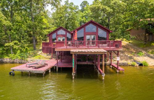 Liams Lodge-Peaceful Cabin Panoramic Lake Views - Foto 31