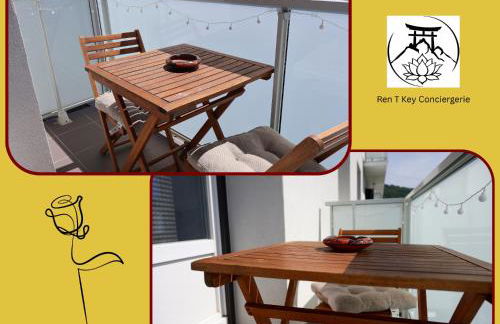 Le Remarquable à Saint Martin d'Hères - Situé au Calme - Proche de Grenoble des Centre de Formations et du Campus - 1 Lit King Size et un lit simple - Climatisation - Balcon - Parking gratuit - Vue montagne - Proche Station de Ski - Foto 8