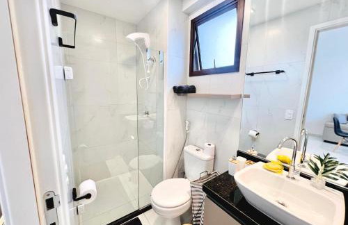 Flat Luxo com Coworking, Academia e Rooftop - WiFi 1Gb - Beira Mar 4 min - Foto 25