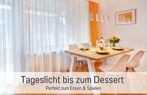 Stadtdomizil Ziegelfeld - Ruhig & Zentral, 65" TV, Südbalkon, vollausgestattete Küche, Altstadt fußläufig, Bahnhof 5-10 Min, Tiefgarage im Haus - Foto 17