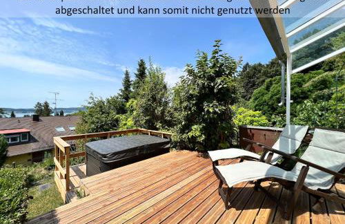 Ferienhaus Wellnesshütte mit Außenwhirlpool und herrlichem See-und Alpenblick - Foto 17
