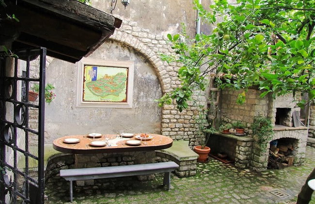 Sermoneta Historic Stone Village House With Pool in a Medieval Hill Town Close to Rome and Naples - Foto 9