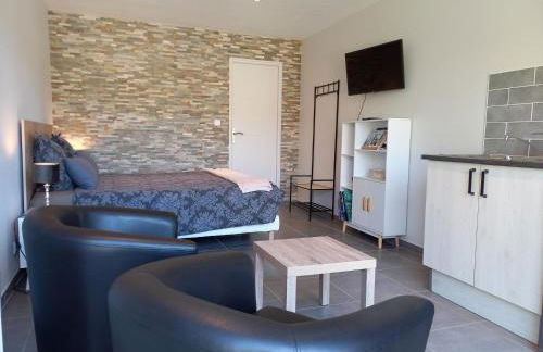 "Le Studio" climatisation Parking Privé Restauration Proche des lacs - Foto 6