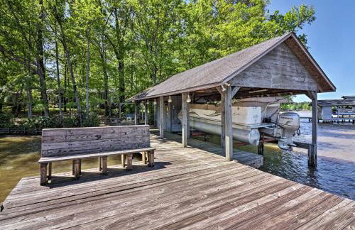 Lakefront Milledgeville Cabin Private Dock, Porch - Foto 28