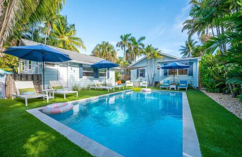 Blue Water Bungalow - Chic Palm Beach Vibes - Foto 48