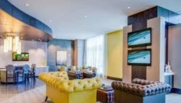 Zona de estar del vestíbulo