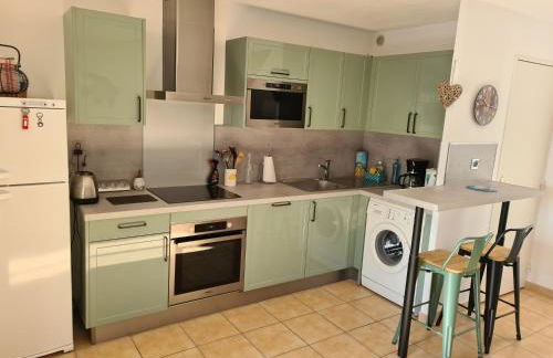 Villa tout confort dans résidence privée avec piscine à 500m de la plage - Climatisation, WIFI, parking - Foto 8