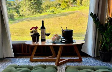 Chale Perfeito com hidromassagem e cafe da manha - 5 min da Rota do Vinho - Aya Chales - Foto 10