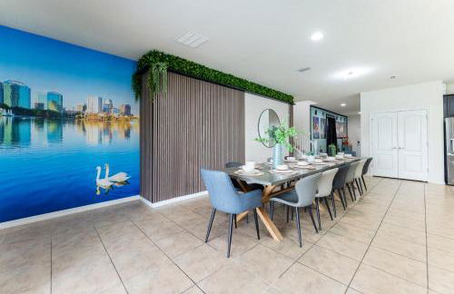 Luxury 8BR Villa with Pool, Spa, Theater & Game Room near Disney - Foto 14