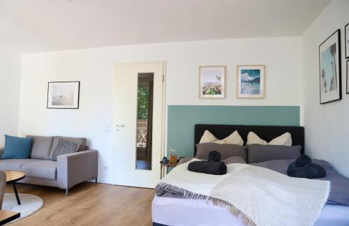 Gemütliches 1R Apartment mit Balkon, Parking, TV Streaming - Foto 13