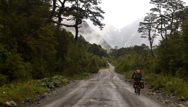 Recorriendo en bicicleta la Patagonia chilena