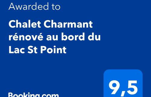 Chalet Charmant rénové au bord du Lac St Point - Foto 23