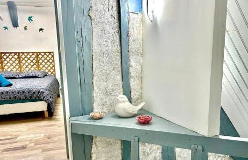 L'Envolée, centre ville parking gratuit - Foto 14