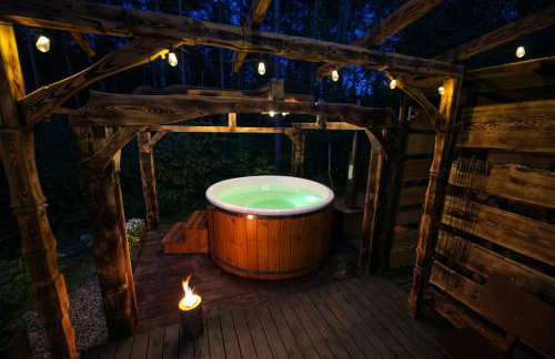 Domek całoroczny SÓWKA na Kaszubach z banią i sauną na wyłączność, wspólny basen i bilard z domkiem Jeleniówka - Ostrowite Leśna Dolina - Foto 69