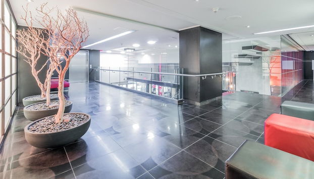 Zona de estar del vestíbulo