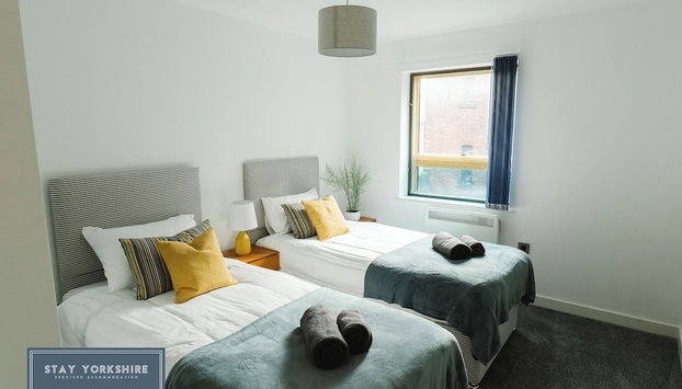 Sheffield 2nd fl City Centre Apartment - Foto 3, Habitación