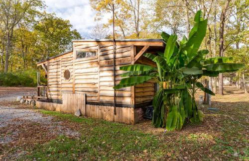 Hillbilly Chic Tiny House Near Nashville with WiFi, Kitchenette, Fire Pit & Trails - Foto 24