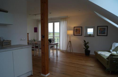 Ferienwohnung unterm Dach mit Alpenblick - Foto 9